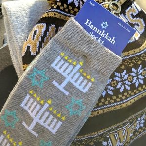 NIP Hanukkah Socks